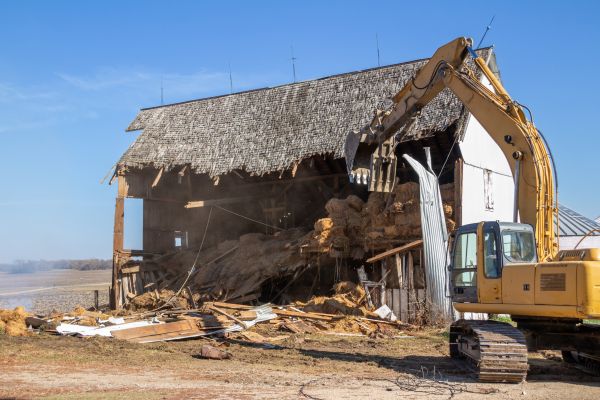 Barn Demolition in Jacksonville