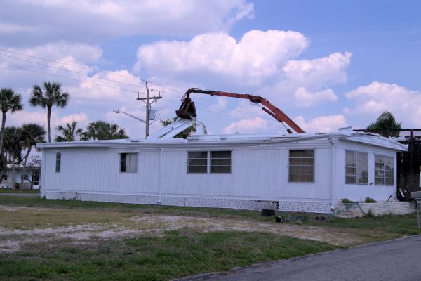 Mobile Home Demolition in Jacksonville
